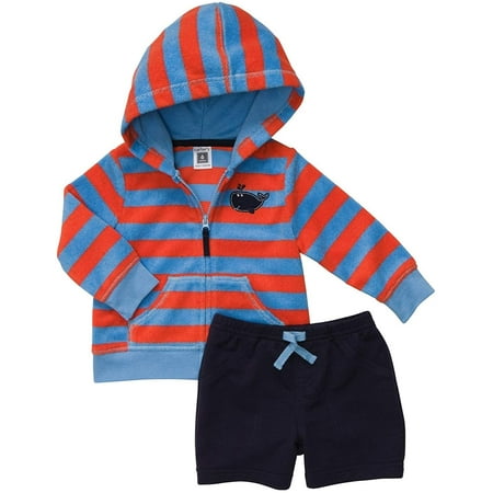Carter's Infant Boys 2pc Hooded Cardigan Set Newborn