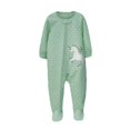 thumbnail image 1 of Carter's Infant/Toddler Girl's 1 Piece 2 Way Zipper Snap Footed Fleece Sleepwear (Mint Unicorn, 18M), 1 of 2