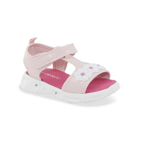 Carter's Jani Toddler Girl Light Up Sandals Color: Light Pink Size: 12