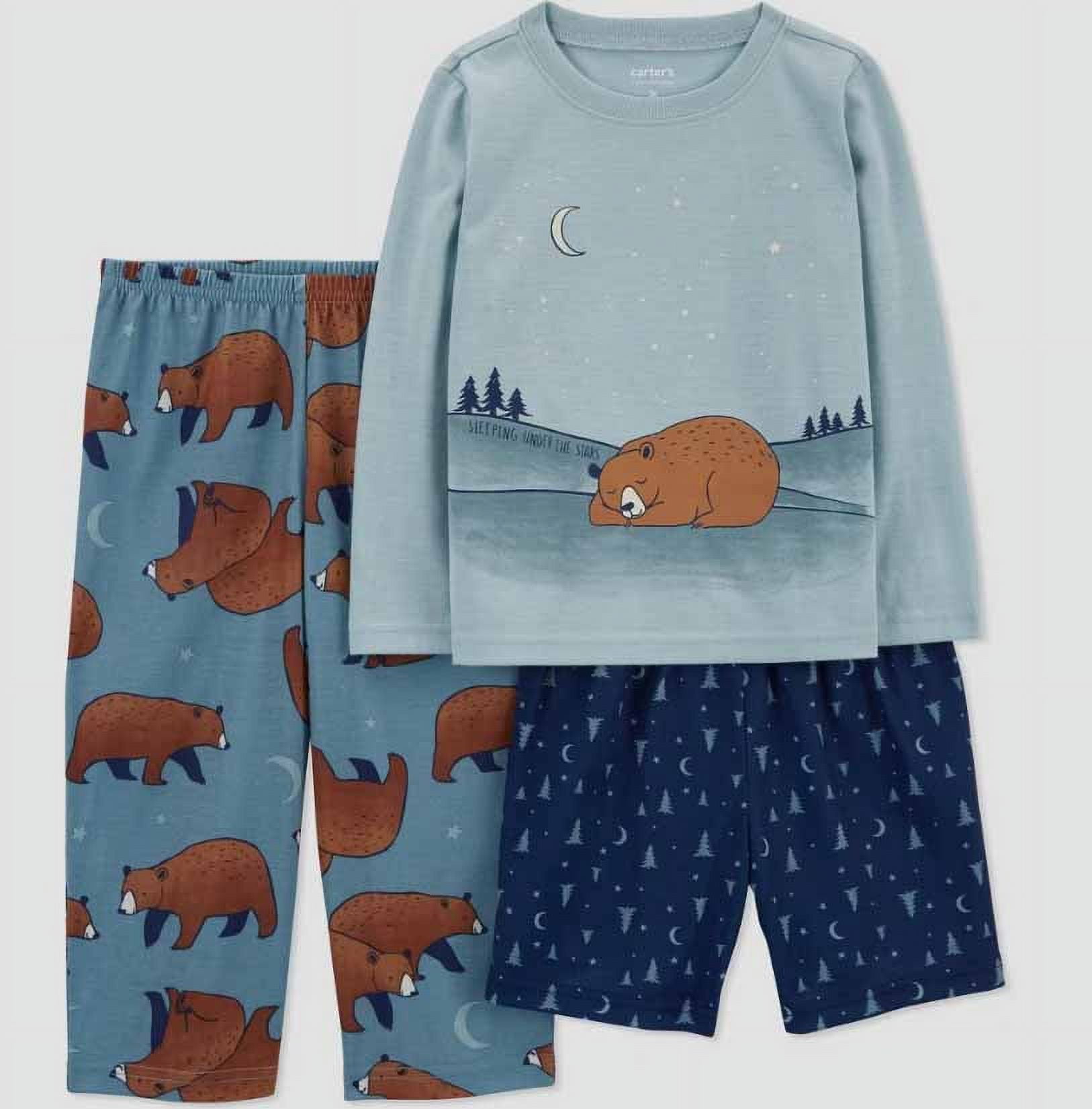 Red Onsie For Kids Carter's Big Boy Footed Pajamas Microfleece