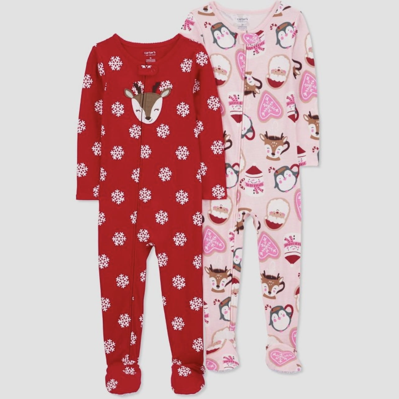 Toddler Pajamas Carters Footie Pajamas Toddler 1-Piece Dog Fleece