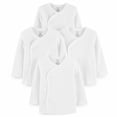 thumbnail image 1 of Carter's Long Sleeve Side Snap Shirts. 4 Pack, Size: 6m, 1 of 3