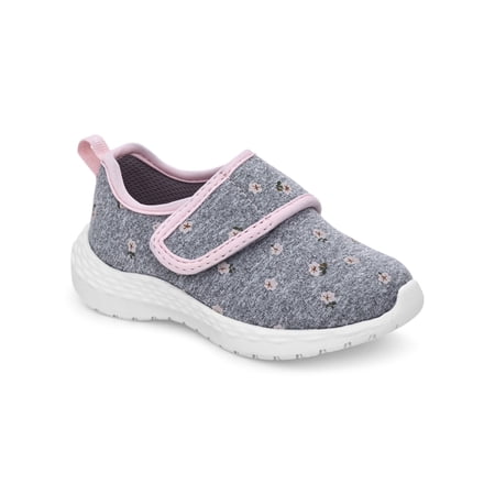 Carter's Lorena Kid's Eco Friendly Machine Washable Easy On/Off Sneaker, Sizes 4-12