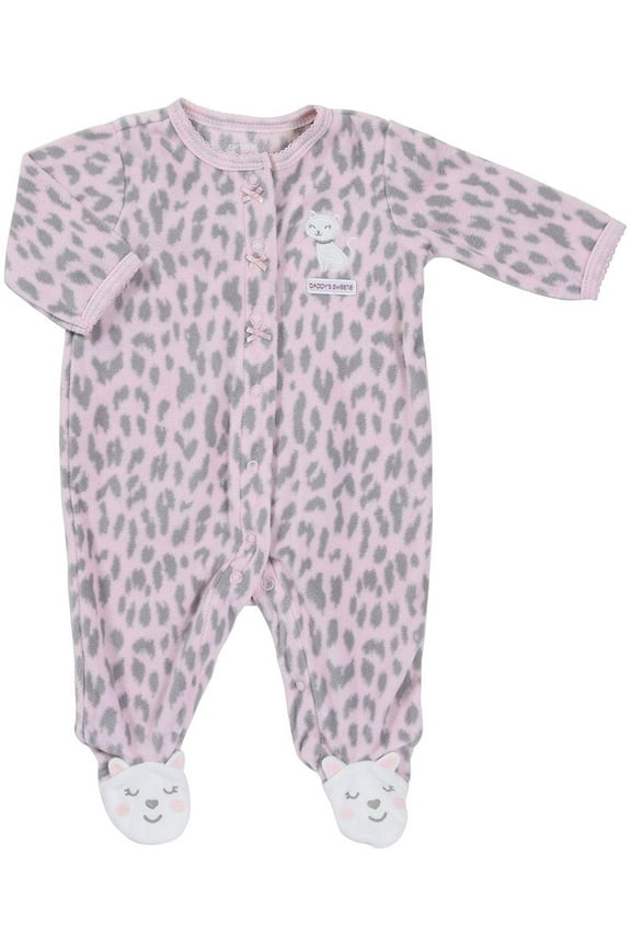 Micro Snap - Pink Leopard Kitty- 6 Months