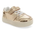 thumbnail image 1 of Carter's Miriam Toddler Girl Glitter Sneakers Color: Gold Size: 6 T, 1 of 4