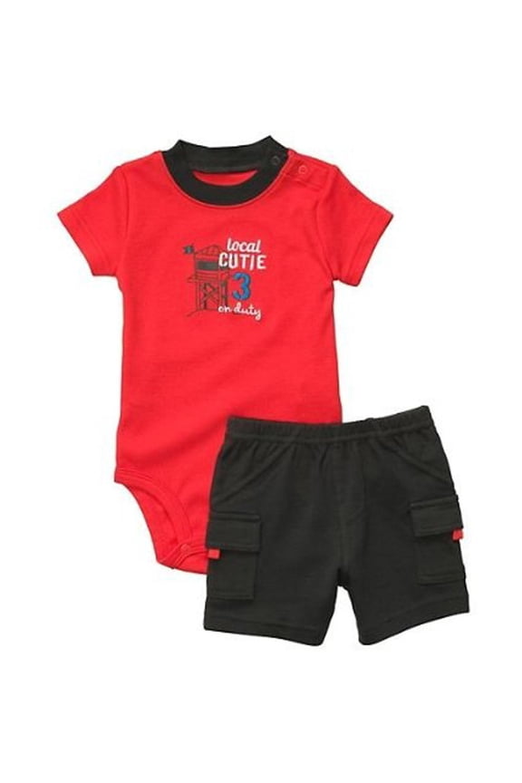 Newborn Baby Boyscute & Comfy Combo 2pc Set Newborn