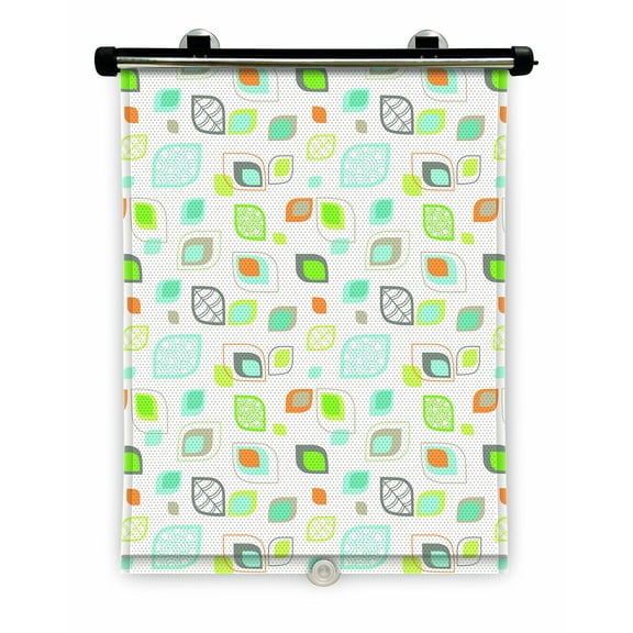 Carter's Printed Leaf Rollershade