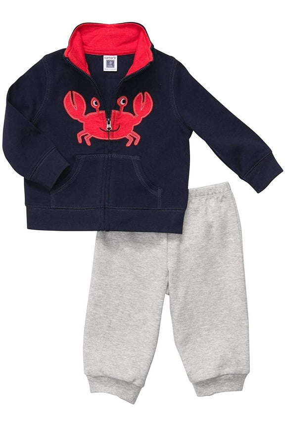 Quick & Cute Cardigan Set - Crab-NB