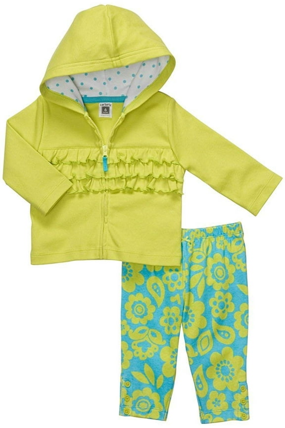 Quick & Cute Cardigan Set - Ruffles & Flowers-NB