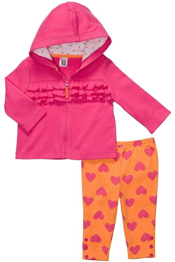 Quick & Cute Cardigan Set - Ruffles & Hearts-NB