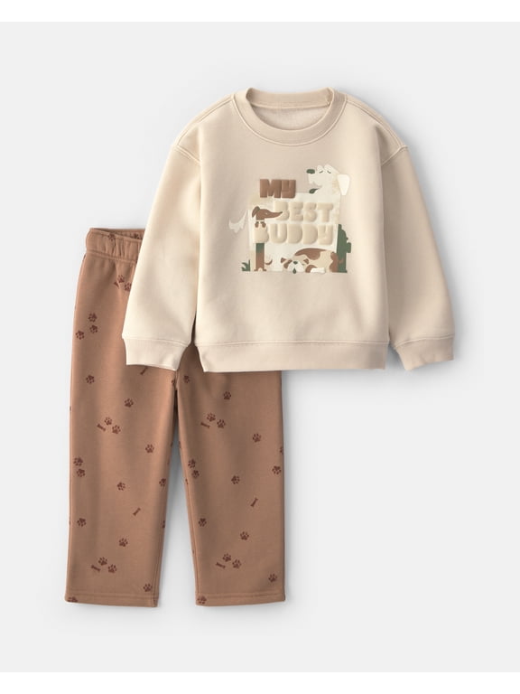 Toddler Boy Outfit Set, 2-Piece, Sizes 2T - 5T