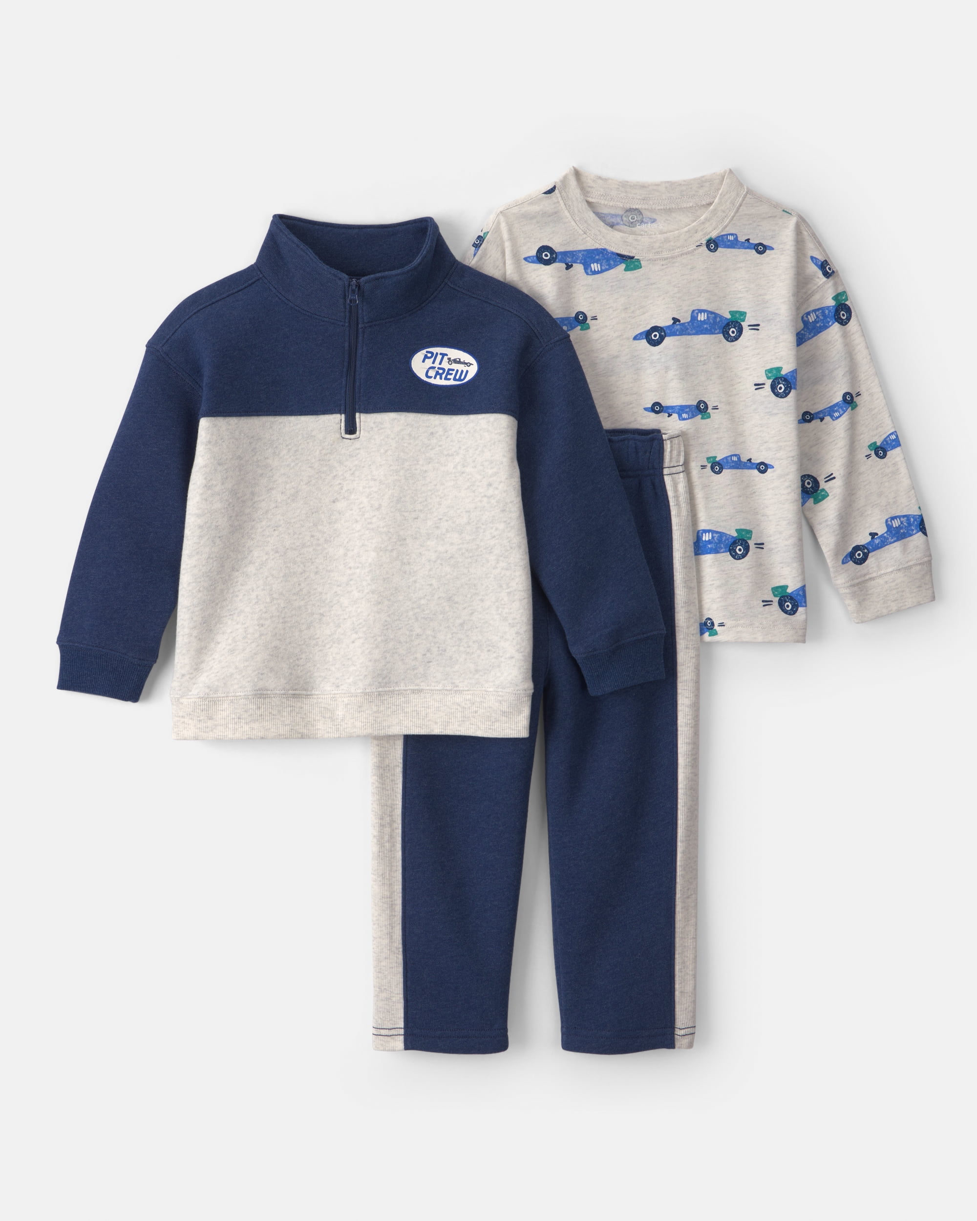 Carter's Toddler Boy Outfit Set, 3-Piece, Sizes 2T - 5T