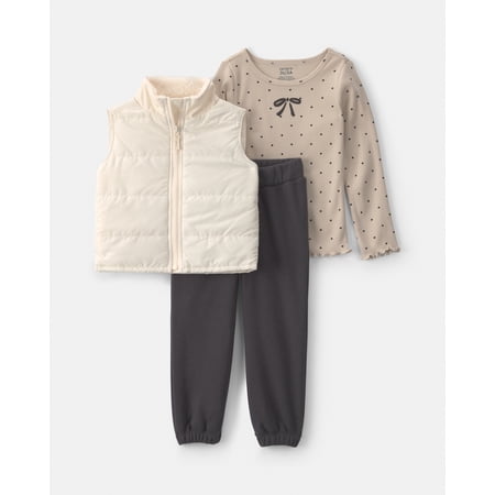 Carter's Toddler Boy Outfit Set, 3-Piece, Sizes 2T - 5T