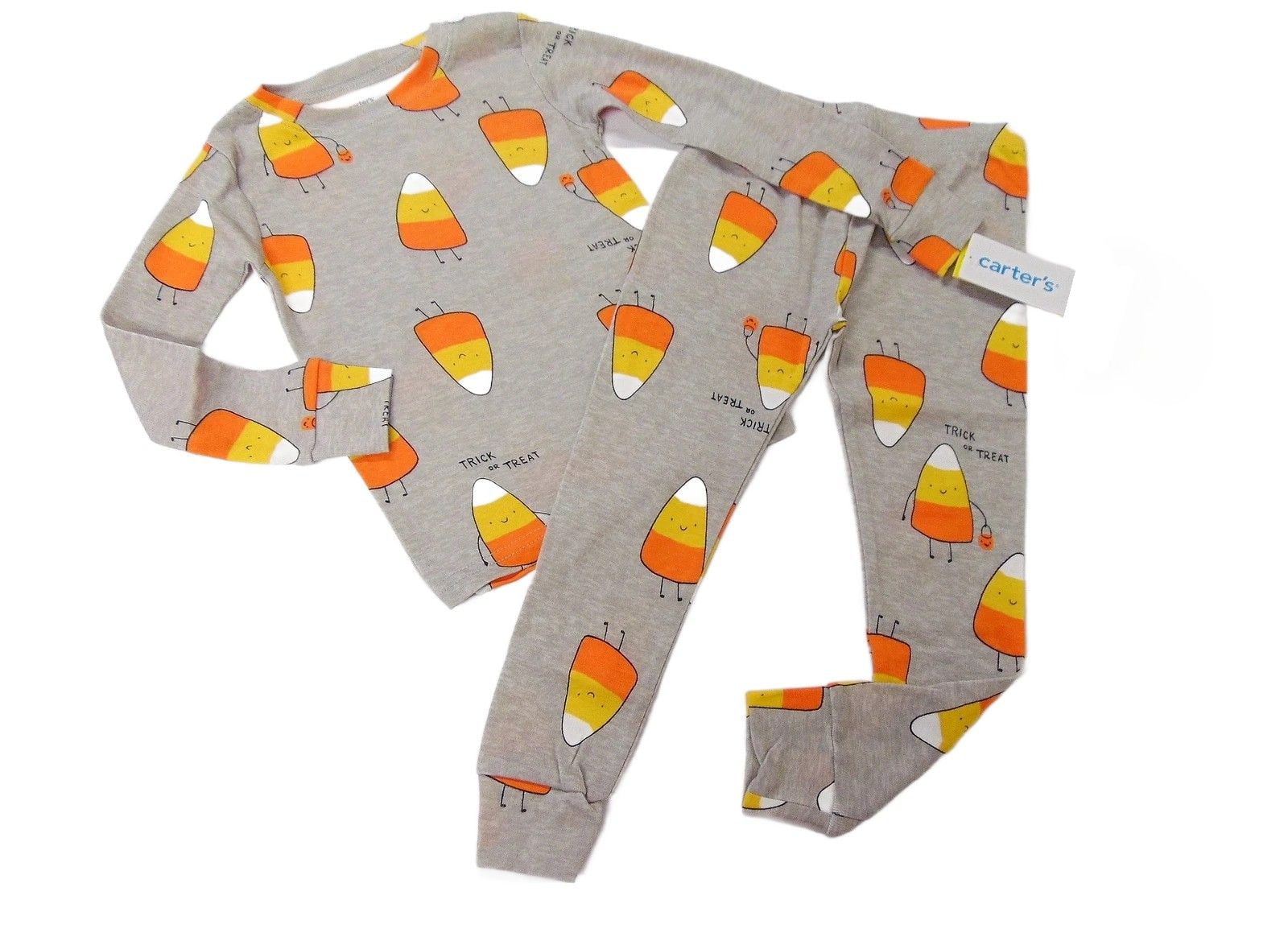 Carter's Toddler Boy's Girl's Candy Corn Halloween Cotton Pajama