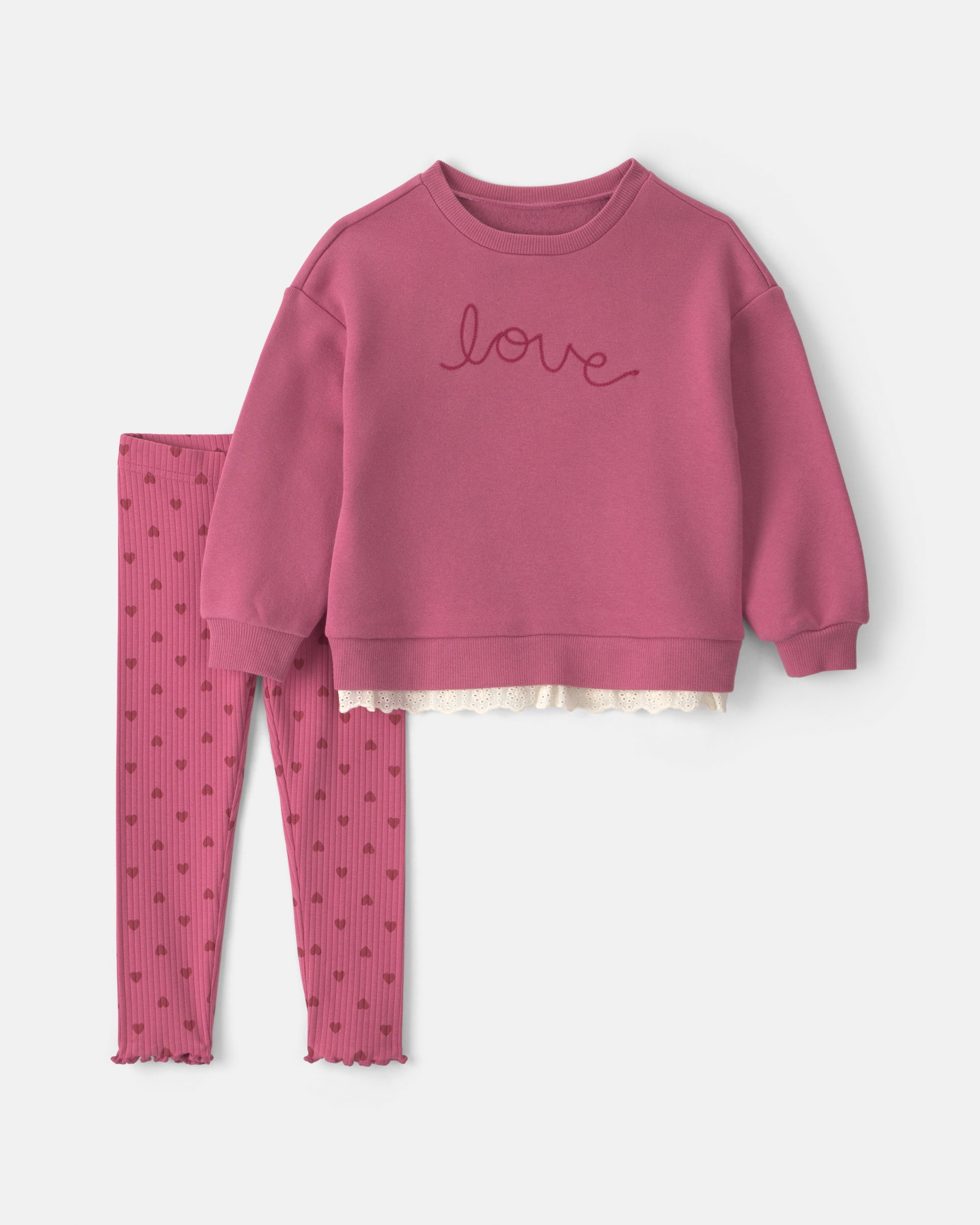 Carter's Toddler Girl Outfit Set, 2-Piece, Sizes 2T - 5T