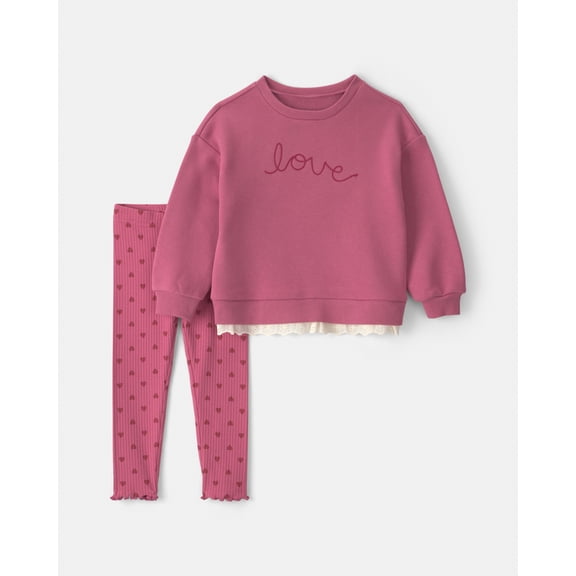 Carter's Toddler Girl Outfit Set, 2-Piece, Sizes 2T - 5T