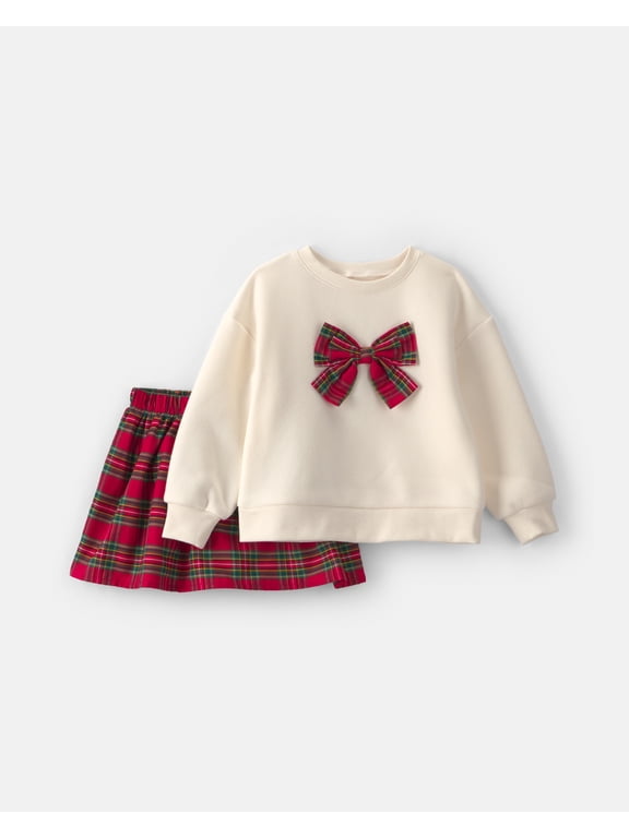 Toddler Girl Outfit Set, 2-Piece, Sizes 2T - 5T