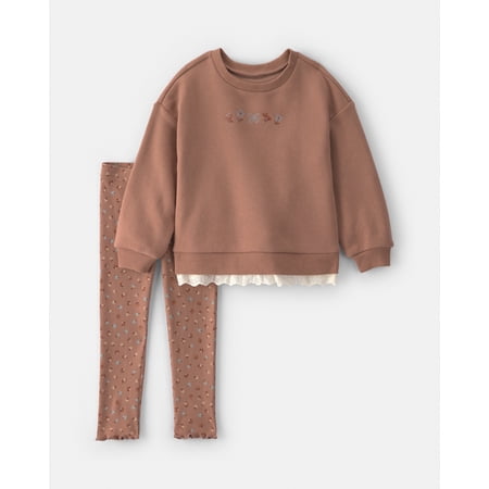 Carter's Toddler Girl Outfit Set, 2-Piece, Sizes 2T - 5T