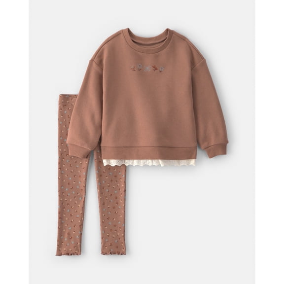 Carter's Toddler Girl Outfit Set, 2-Piece, Sizes 2T - 5T