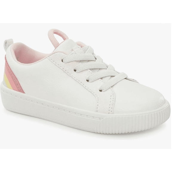Carter's Tryptic Girls Rainbow Sneaker 4 Toddler