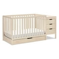 thumbnail image 1 of Carter's by DaVinci Colby 4-in-1 Convertible Crib & Changer Combo, in Washed Natural, 1 of 2