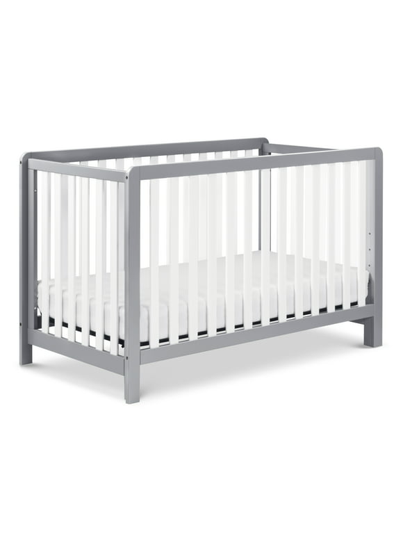 Carter's by DaVinci Colby 4-in-1 Convertible Crib in Gray and White