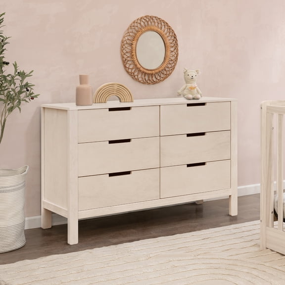 Carter's by DaVinci Colby 6-Drawer Dresser in Washed Natural