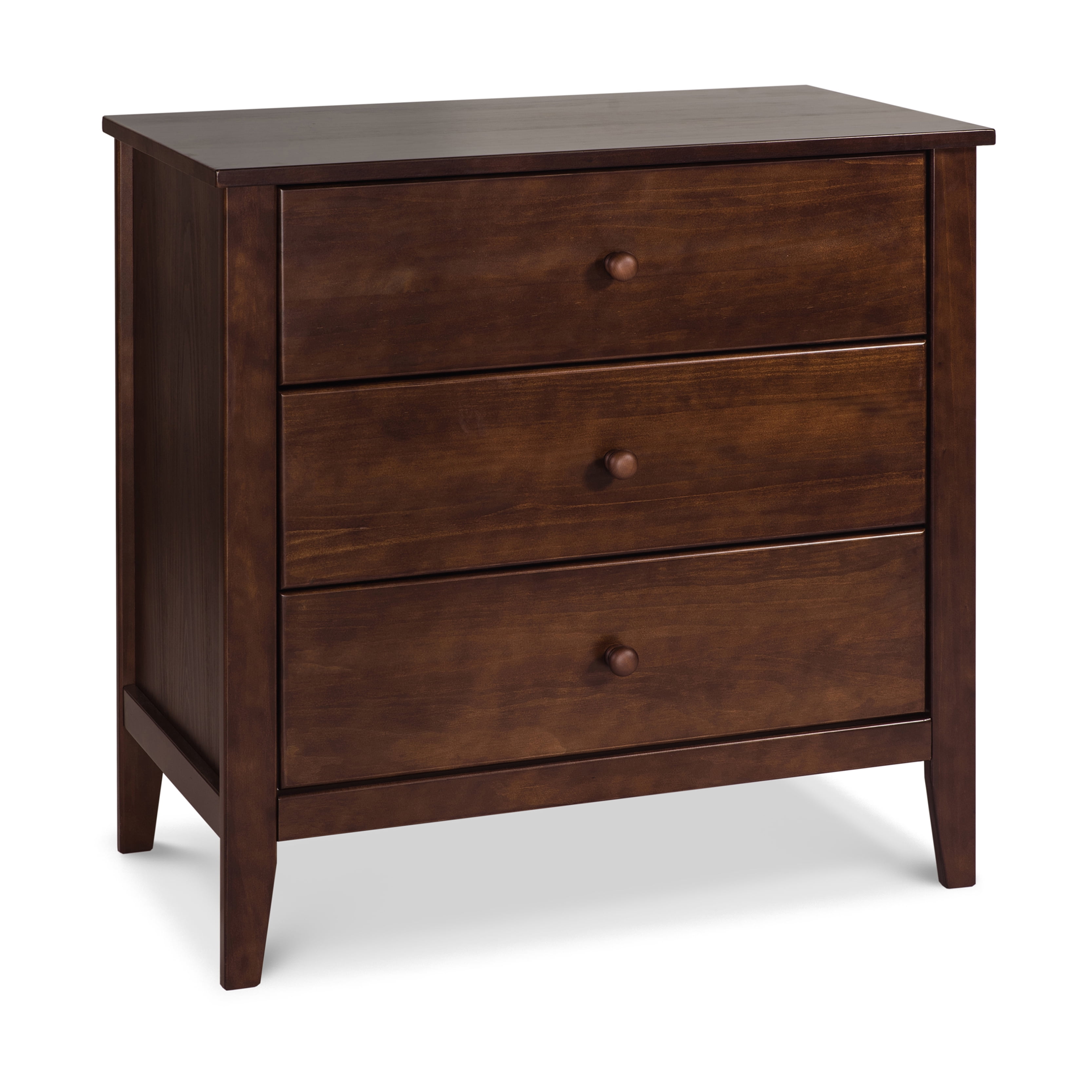 Stylish 3 Drawer Espresso Dresser: Perfect for Your Modern Bedroom