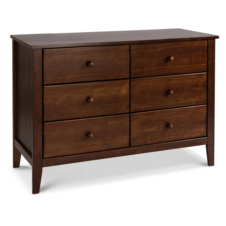 Carter's by DaVinci Morgan 6-Drawer Dresser in Espresso - Walmart.com