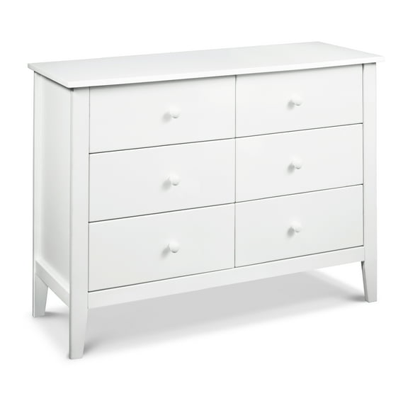 Carter's by DaVinci Morgan 6-Drawer Dresser in White