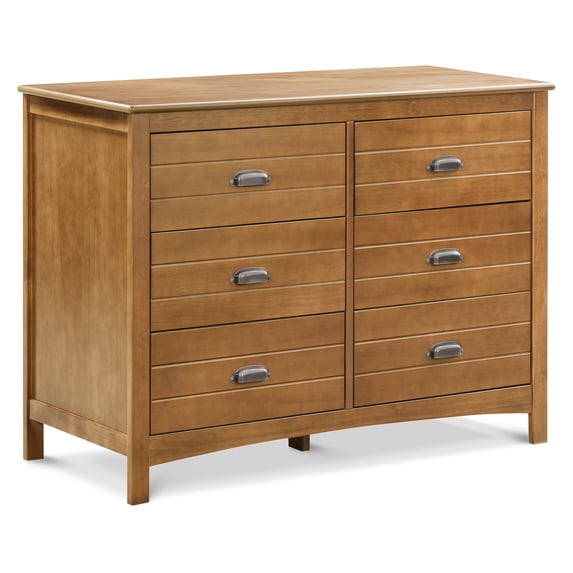 Carter's by DaVinci Nolan 6-Drawer Double Dresser in Chestnut