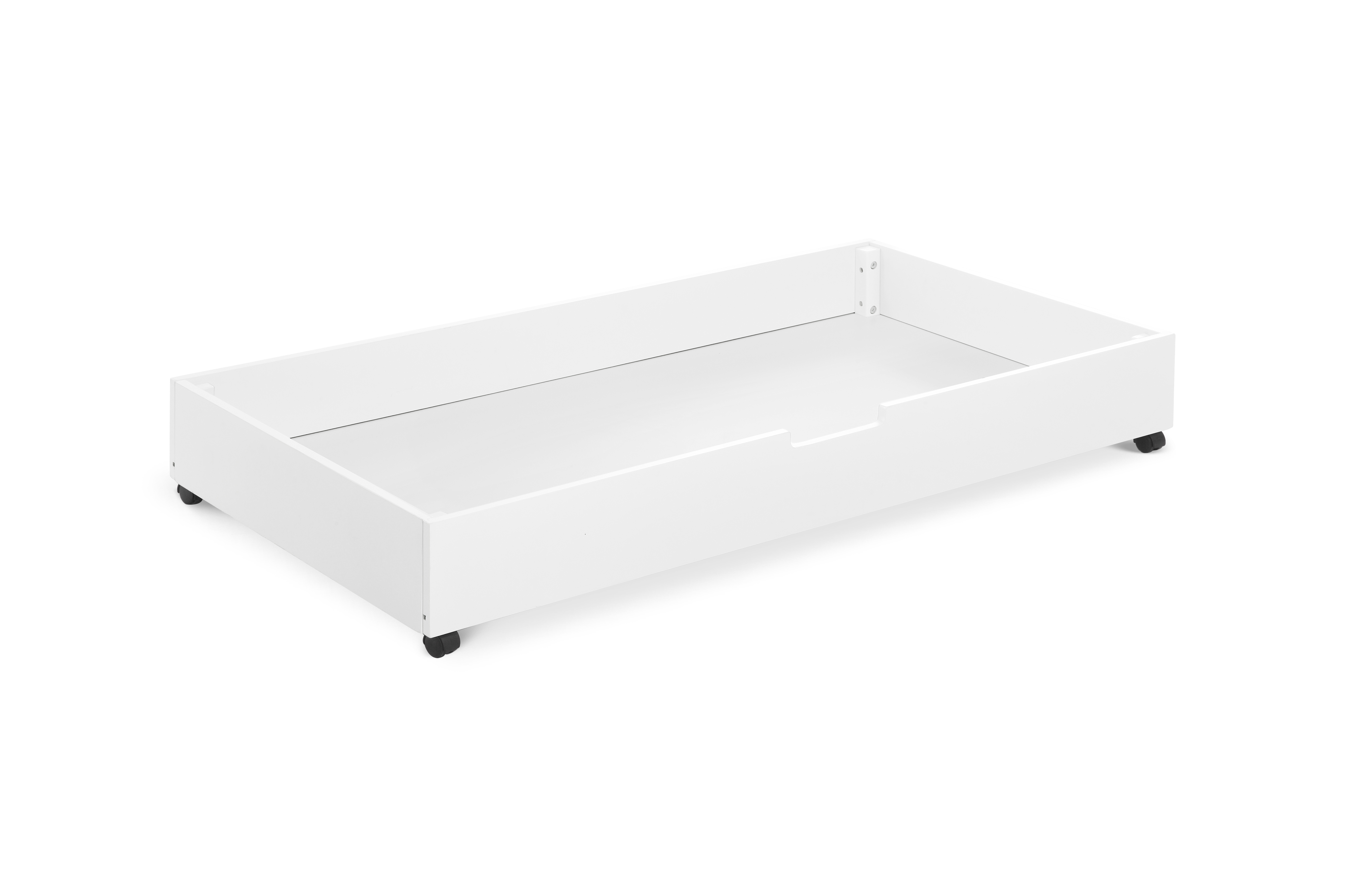 Carter's by DaVinci Under Crib Trundle for Extra Storage in White