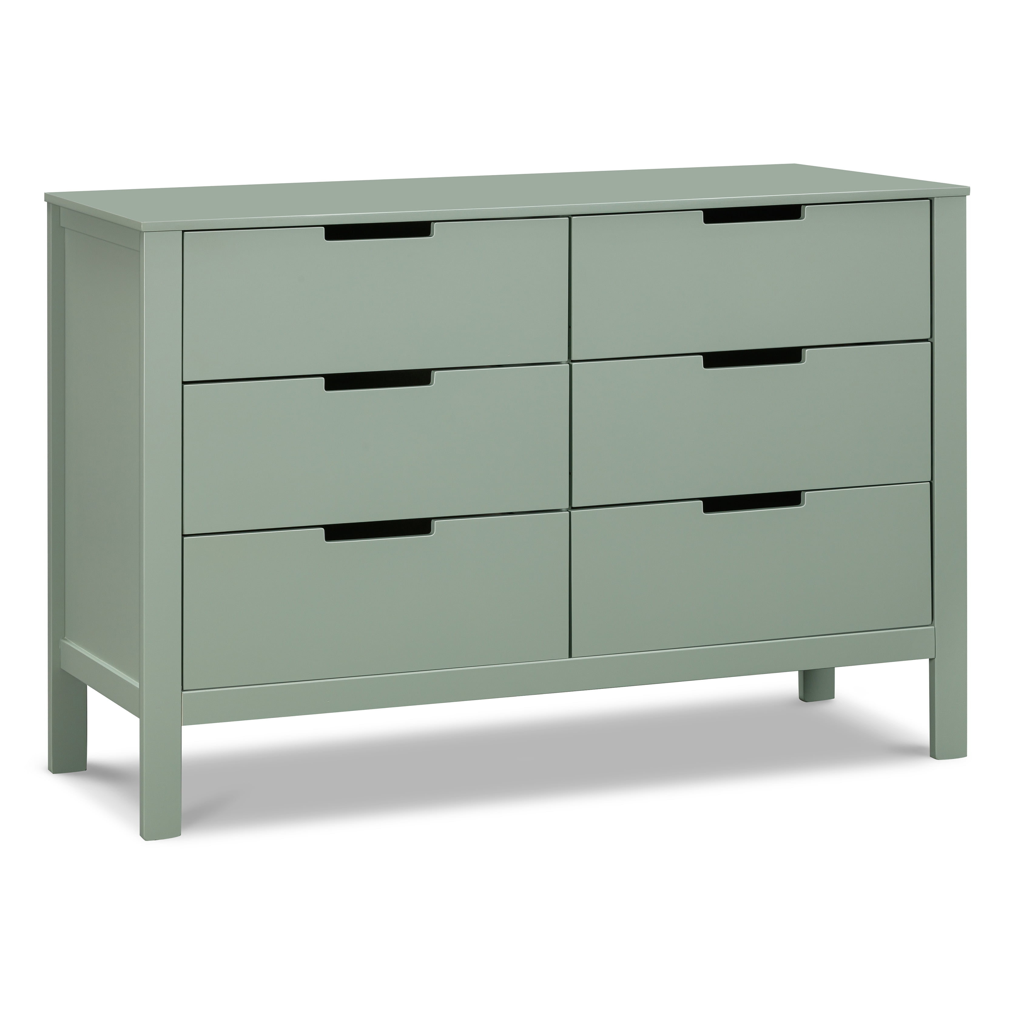 Carter's by DaVinci Colby 6-Drawer Double Dresser, Light Sage