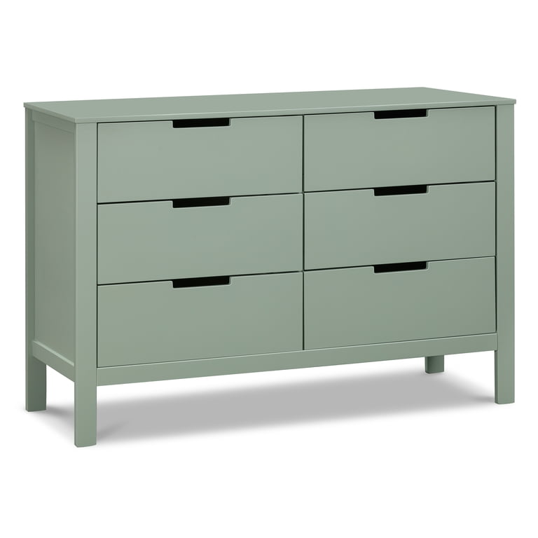 carter's by davinci colby 6-drawer dresser in grey and white Double black girls rock