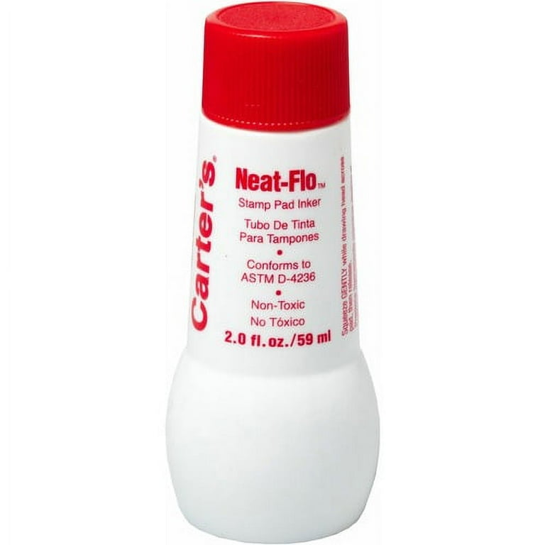 Carter's Stamp Pad Inker - 1 Each - Red Ink - 2 fl oz - Red Carter's Stamp Pad Inker - 1 Each - Red Ink - 2 fl oz - Red