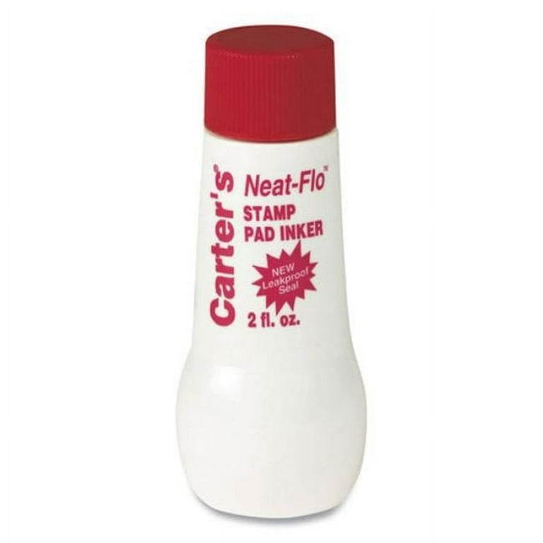 Carter's Stamp Pad Inker - 1 Each - Red Ink - 2 fl oz - Red Carter's Stamp Pad Inker - 1 Each - Red Ink - 2 fl oz - Red