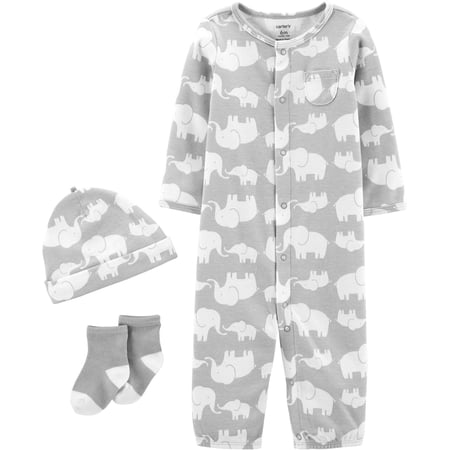 Carters Baby Boys 3-pc. Elephant Take Me Home Layette Set