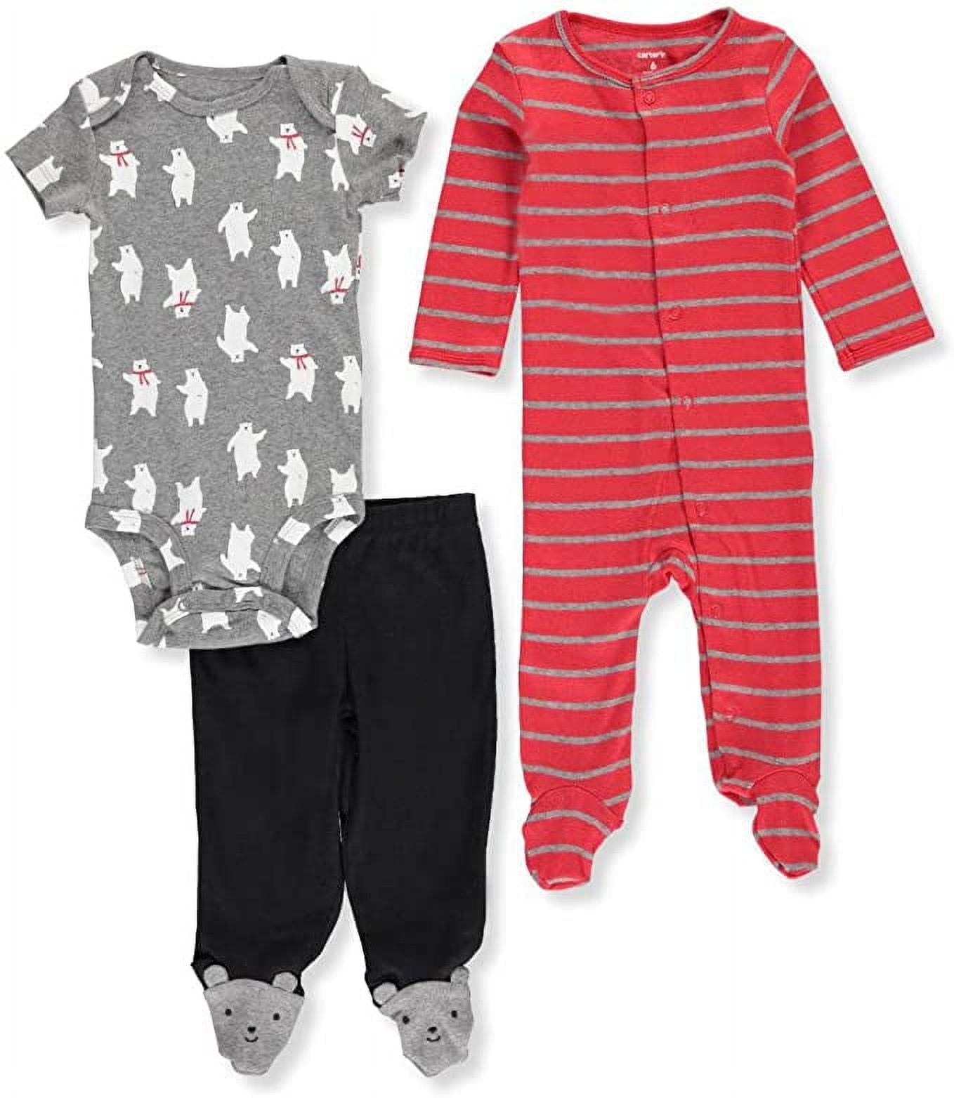 Carters Baby Boys 3-pc. Polar Bear Layette Set, Size Newborn