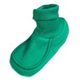 thumbnail image 1 of Carters Baby Girls Infant Fleece Lined Slippers Socks Jade Green X-Large, 1 of 2