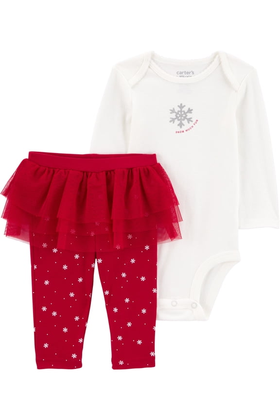Carters Child of Mine Baby Outfit Set, 2-Piece, Sizes Newborn-12 Months