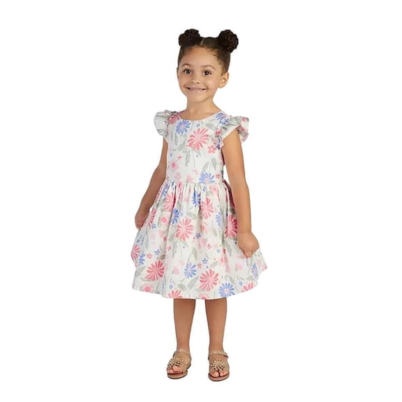 Carters Girl's Occasion Dress in Floral Size 18M