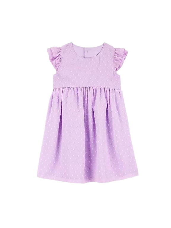 Carters Girl's Occasion Dress in Purple Size 3M