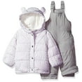 thumbnail image 1 of Carters Girls 12-24 Months Floral Puffer Jacket Snowsuit(Pink 18 Months), 1 of 2