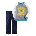 thumbnail image 1 of Carters Infant Boys 2-Piece Football Playwear Sweatshirt & Pant Set, 1 of 2