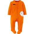 Carters Infant Girls Happy Halloween Ghost Sleep & Play Pajama Sleeper