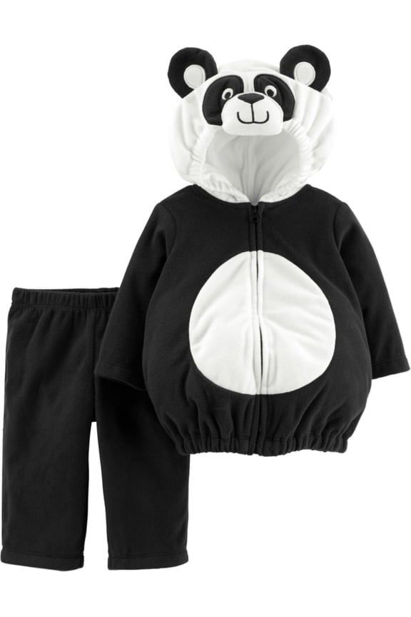 Carters Infant Panda Costume Baby Boys Girls Hoody Jacket Sweat Pants 3/6M