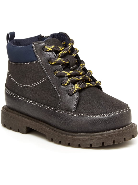 Carters Unisex-Child Trail Hiking Boot Little Kid 4-8 Years 11 Little Kid Grey