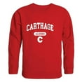 thumbnail image 1 of Carthage College Firebirds Alumni Fleece Pullover Crewneck Sweatshirt, Red - Small, 1 of 1