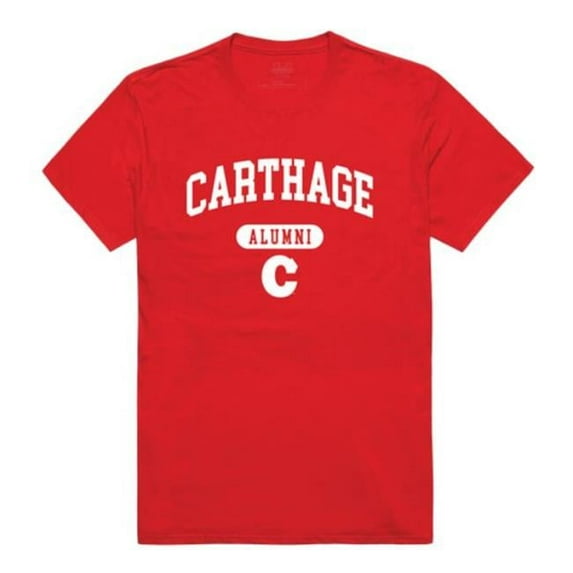 Carthage College Firebirds Alumni T-Shirt, Red - Small