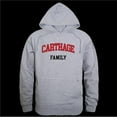 thumbnail image 1 of Carthage College Firebirds Family Hoodie, Heather Grey - Small, 1 of 1
